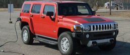 Hummer H3 electric vehicle by Raser