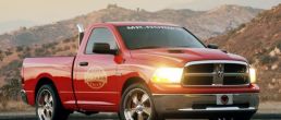 Dodge Ram Little Red Truck by Mr. Norm