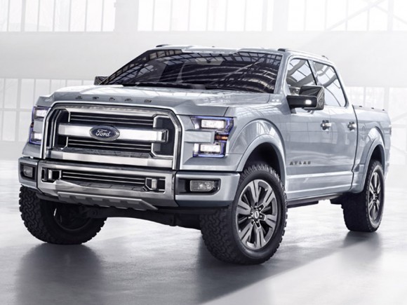 Ford Atlas Concept in Detroit gives glimpse of 2015 F-150 ...